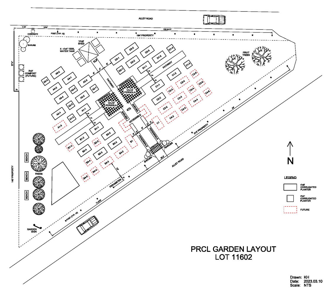 Prince Rupert Community Garden Map